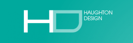 Haughton design logo