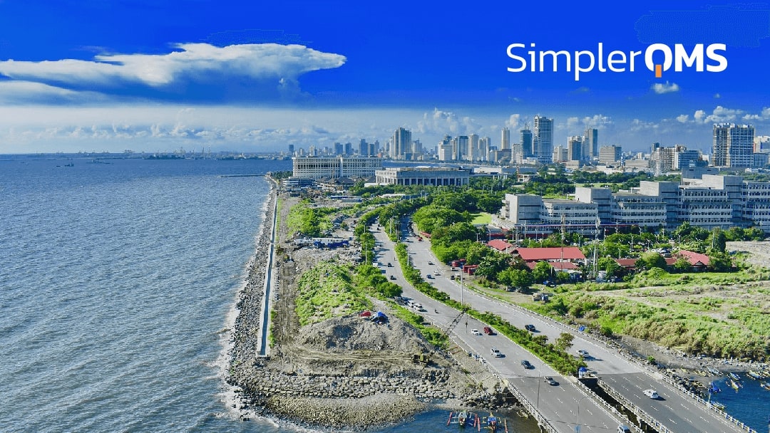 Manila - Philippines With SimplerQMS Logo