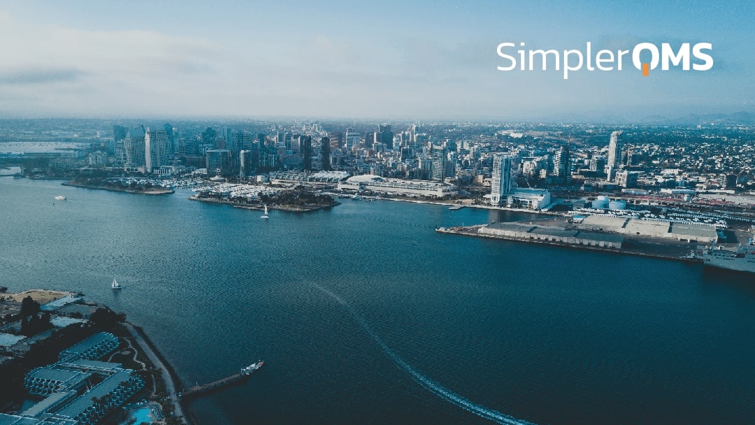 San Diego - United States With SimplerQMS Logo